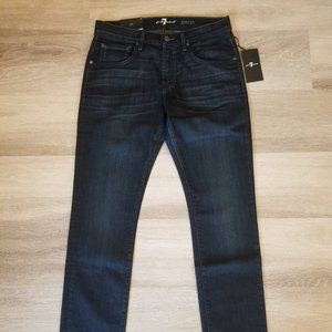 7 For All Mankind Denim Skinny in Perennial